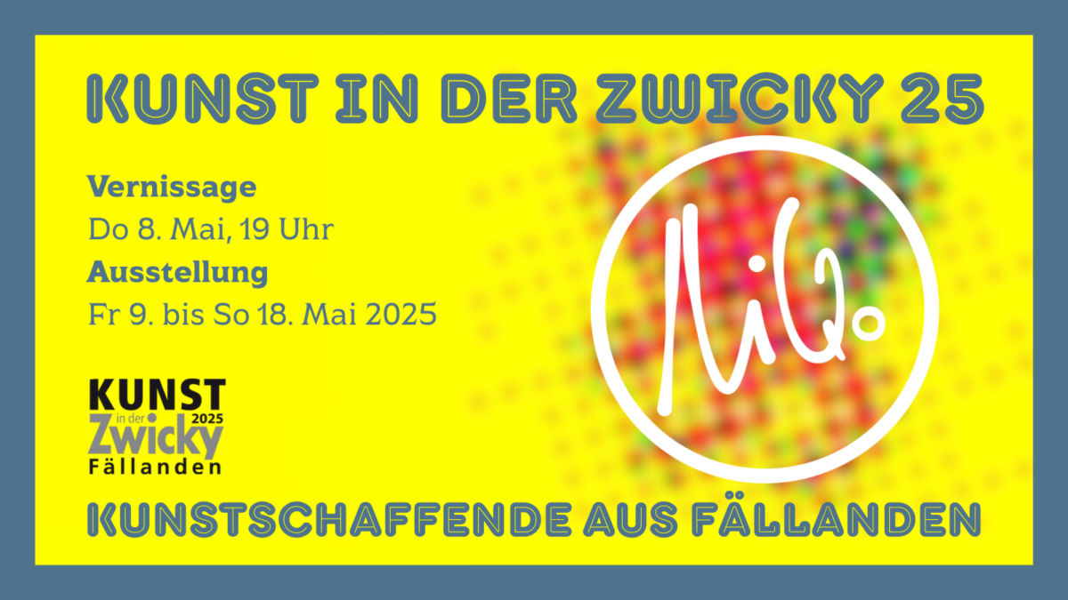 NiQo at "Kunst in der Zwicky 2025" Art Exhibition Fällanden 2025